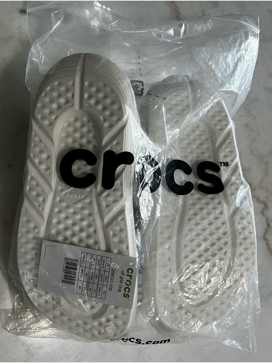 CROCS Shoes - Crocs Off Grid UNISEX Clog White Mens Size 8 Women’s Size  10